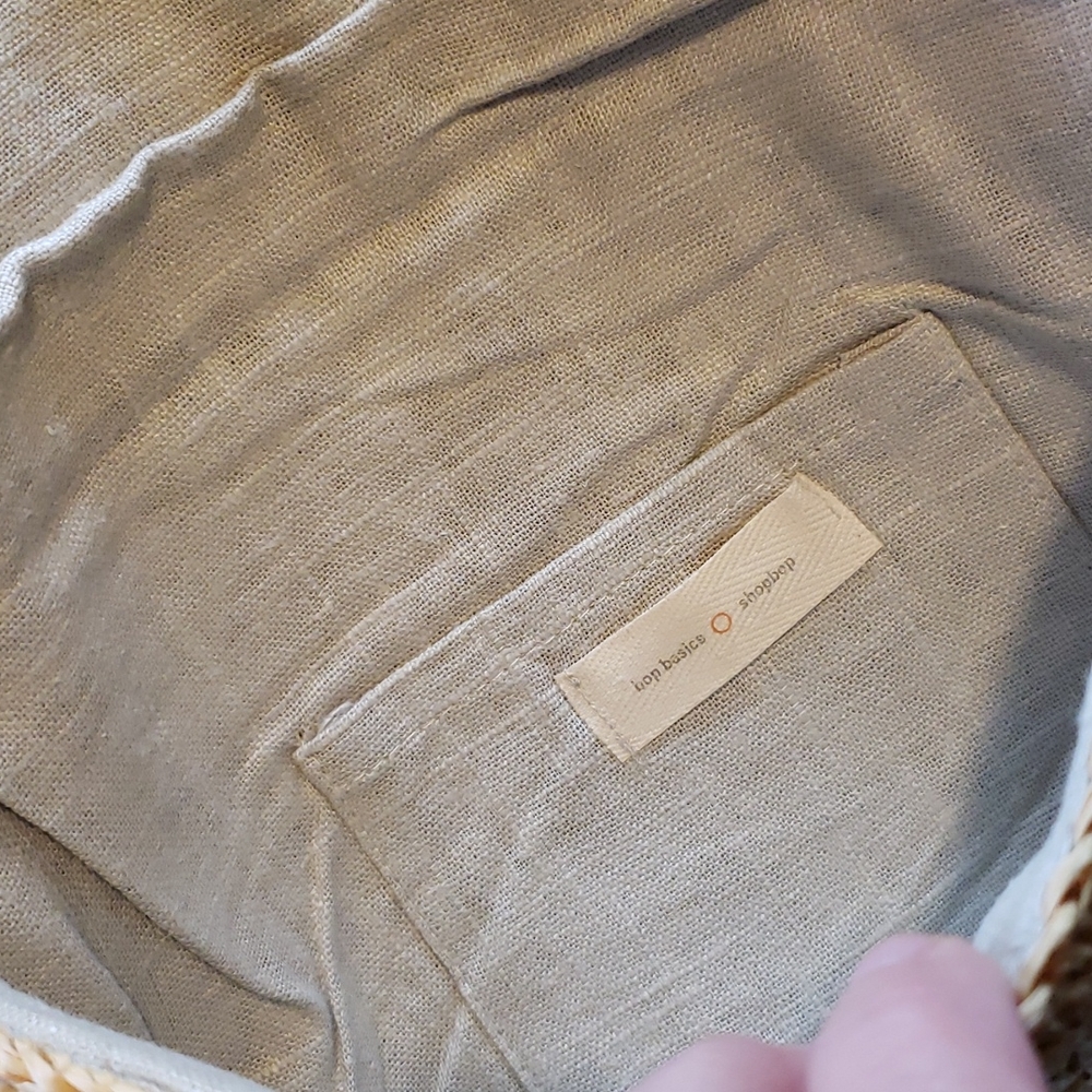 Bop Basic Raffia Clutch - image 3